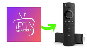 IPTV Smarters Player on Firestick setup guide showing app interface on a smart TV