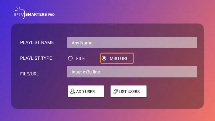 IPTV Smarters Pro confirmation message showing User added successfully